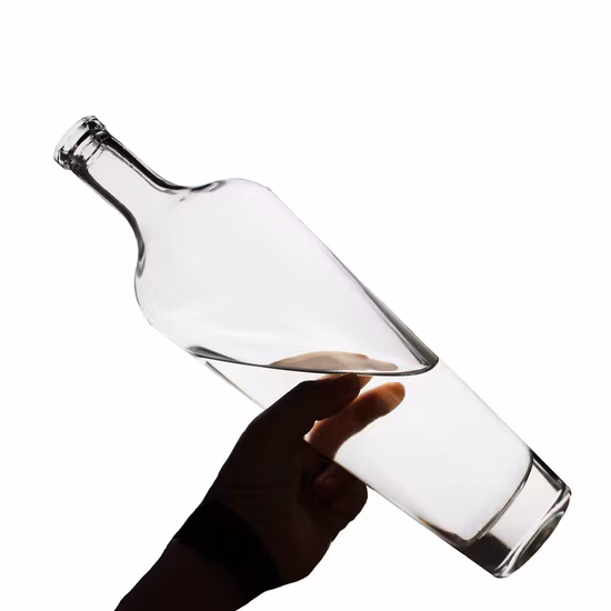 Wholesale 700ml/750ml/1L/1.75L/3L Empty Flint Bottle Packaging, Frost Glass Bottles for Gin Bottle, Vokda Bottle, Tequila Bottle Ideal
