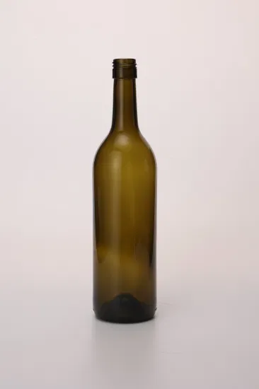 Bottiglie di vino trasparenti da 750 ml Bottiglia di vetro di vino da 375 ml Bottiglie vuote di vetro
